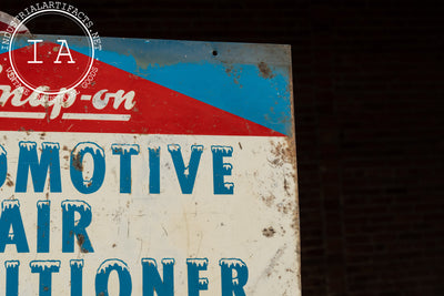 Vintage Snap-on Automotive Air Conditioner Service Sign