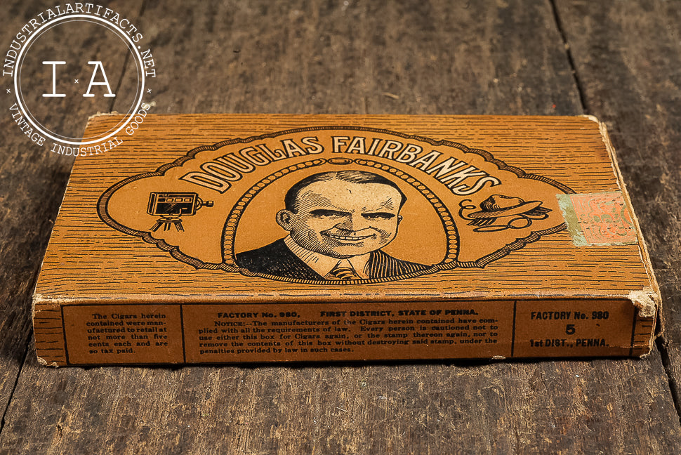 Douglas Fairbanks Vintage Matchbox