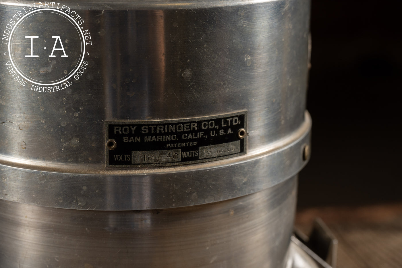 Vintage Electric Peanut Warmer & Vending Machine by Roy Stringer