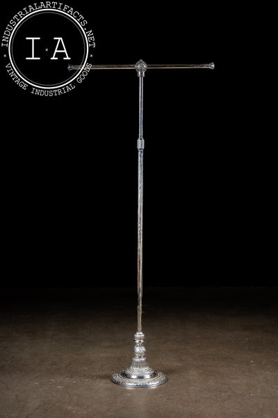 Art Deco Nickel-Plated Department Store Garment Rack