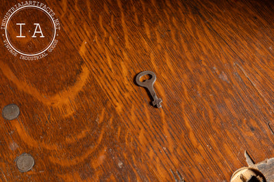 Early 20th Century Japanned Copper Traveling Clerk's Desk