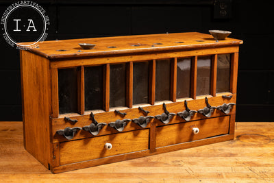 Early 20th Century Shot Dispenser Cabinet