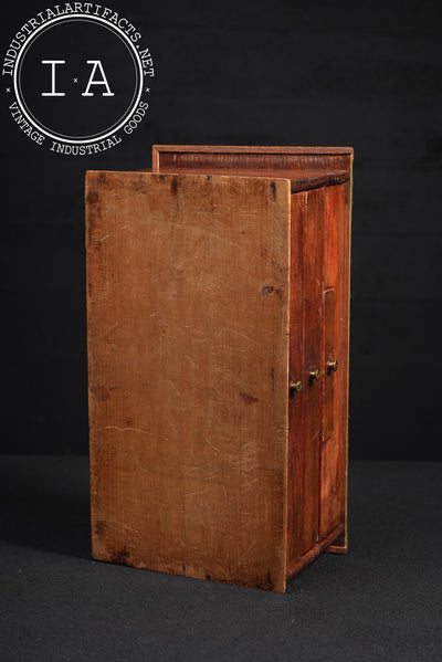 Antique Prym Advertising Countertop POS Cabinet