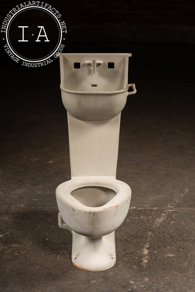 Vintage "Super Secur Ware" Prison Combination Toilet & Sink