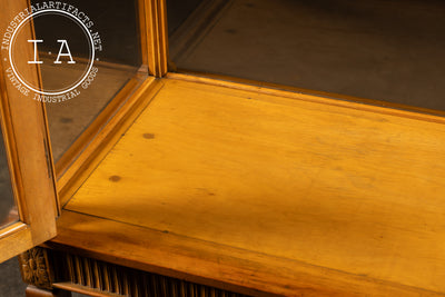Louis XIV Style Glass Display Case