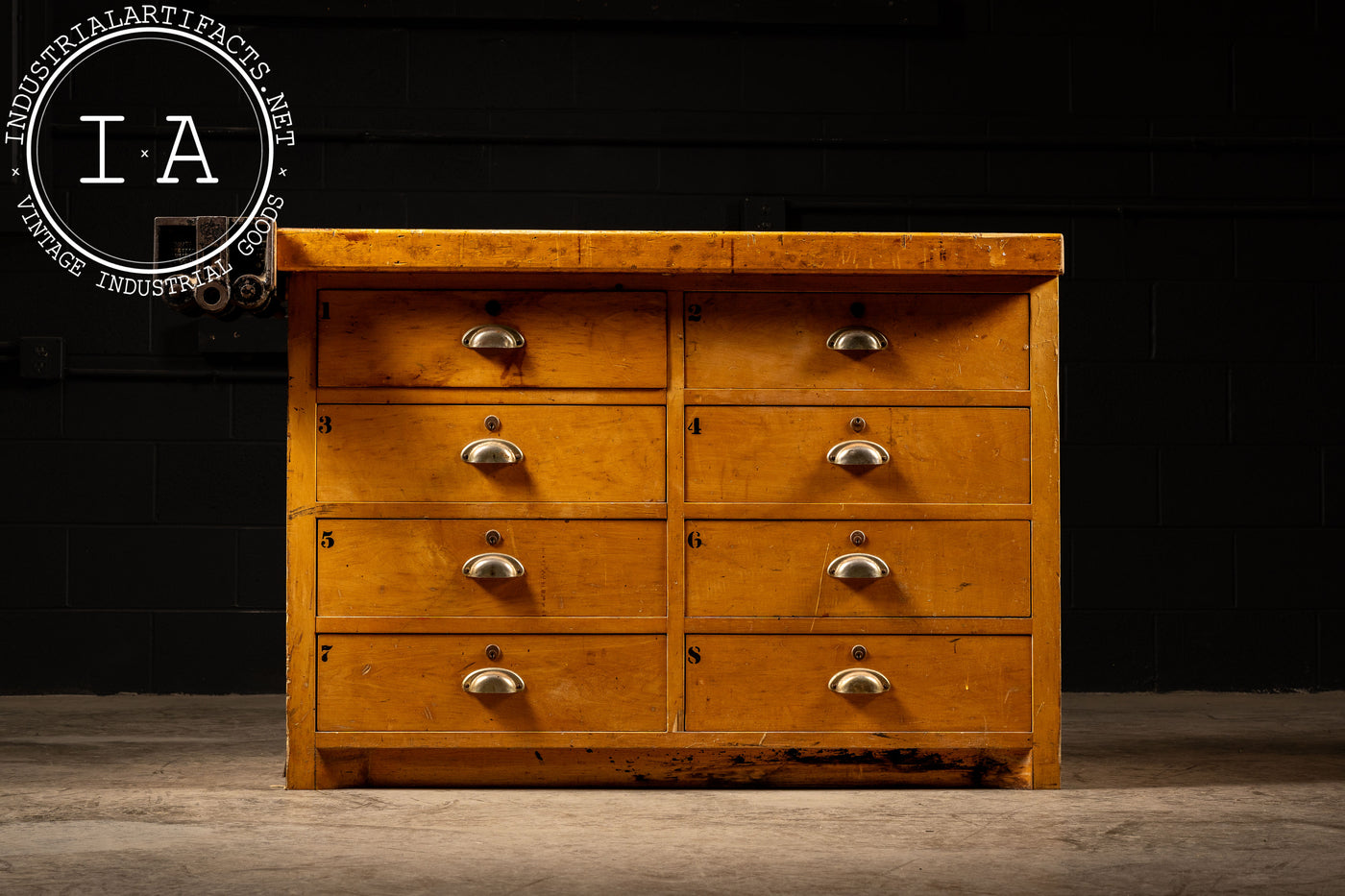 Antique Wooden Workbench