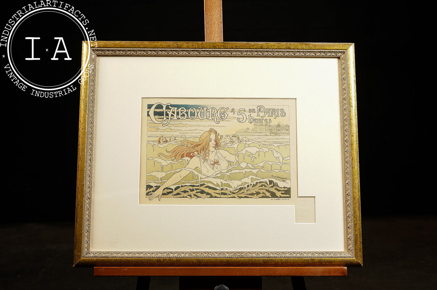 Les Maîtres de l'Affiche #88 - Cabourg | Late 19th C. Livemont Poster