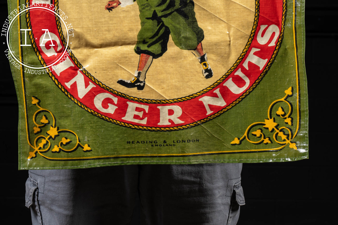 Huntley and Palmers Ginger Nuts Advertising Apron