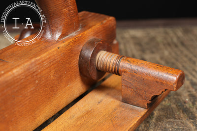 Antique Adjustable Wooden Tongue & Groove Plane