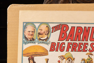 c. 1971 Barnum & Bailey Big Free Street Parade Poster