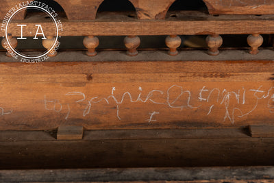 Early 20th Century Eastlake Oak Organ Topper