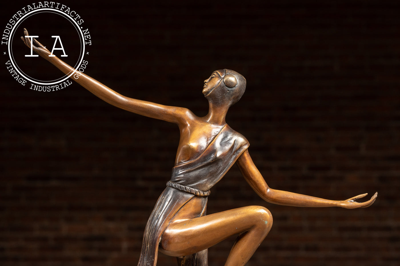 The Dancer | Chiparus Art Deco Sculpture, Signed