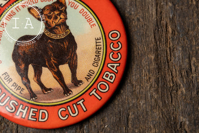 Early 20th Century Mascot Tobacco Advertising Mirror
