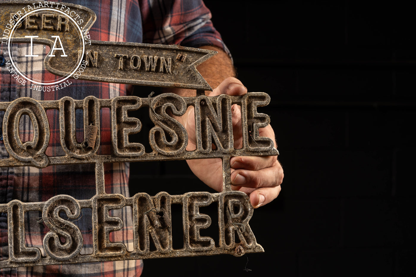 Duquesne Pilsener Neon Sign Plate