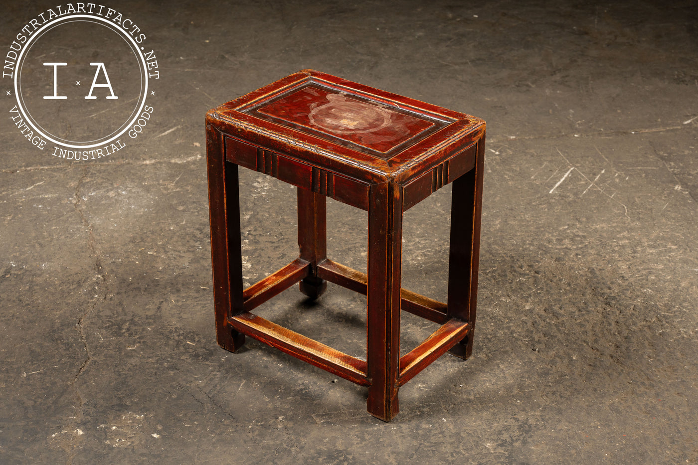 Vintage Chinese Wooden Side Table