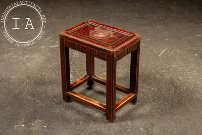 Vintage Chinese Wooden Side Table