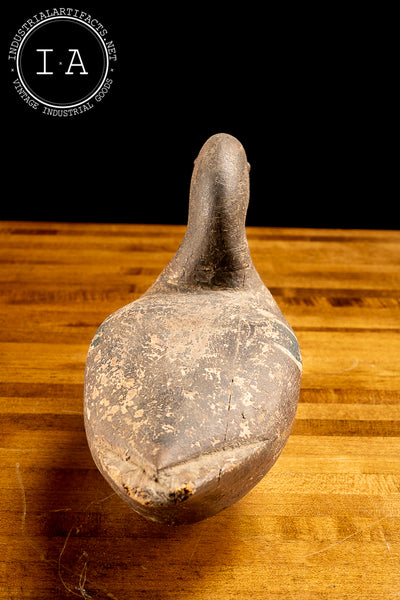 Antique Hand Carved Wooden Duck Decoy