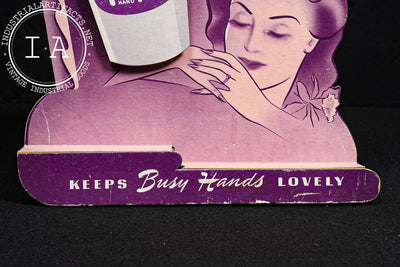 Pacquins Hand Cream Die-Cut Advertising Display