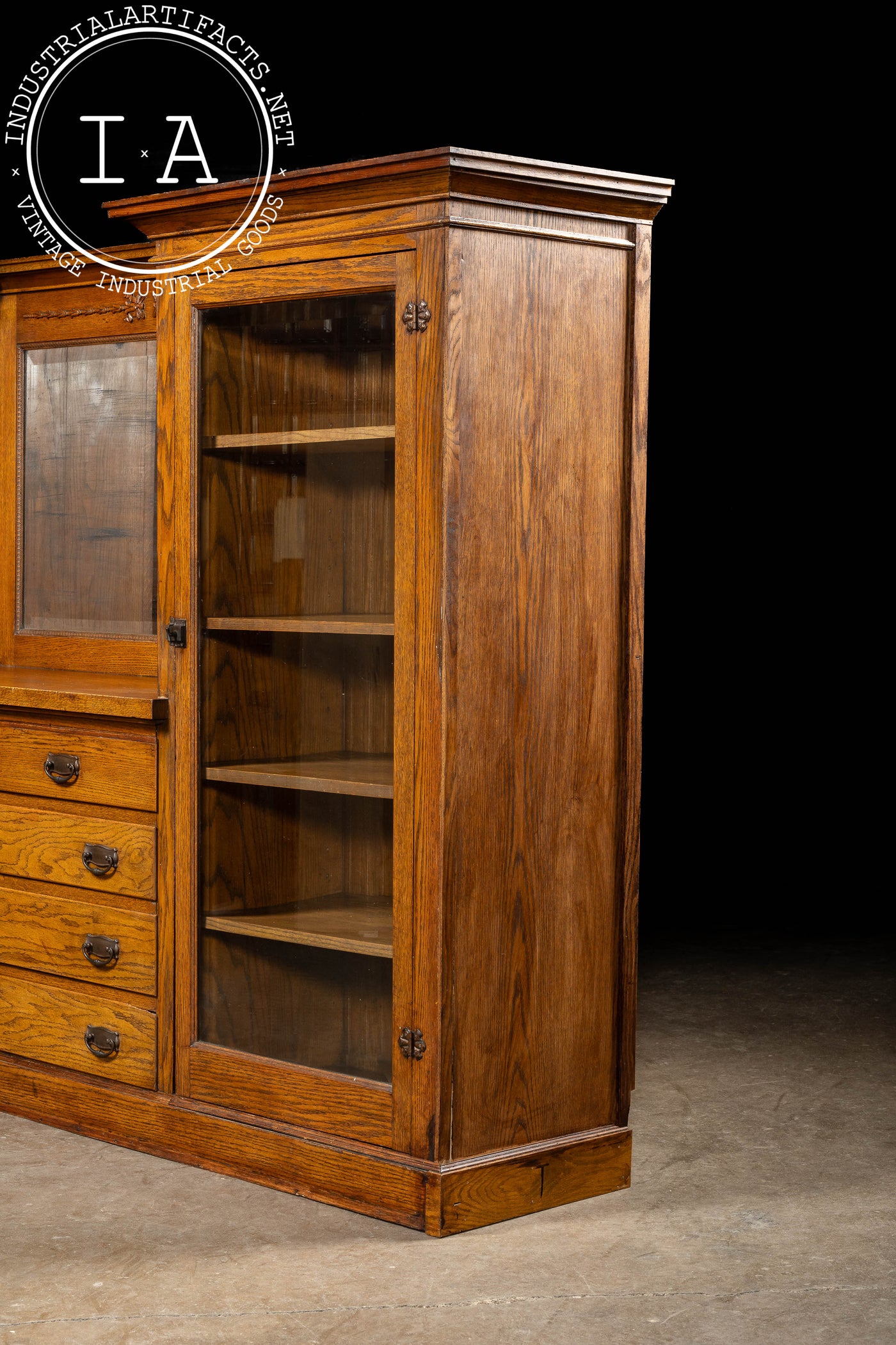 Early 20th Century American Craftsman Buffet Cabinet