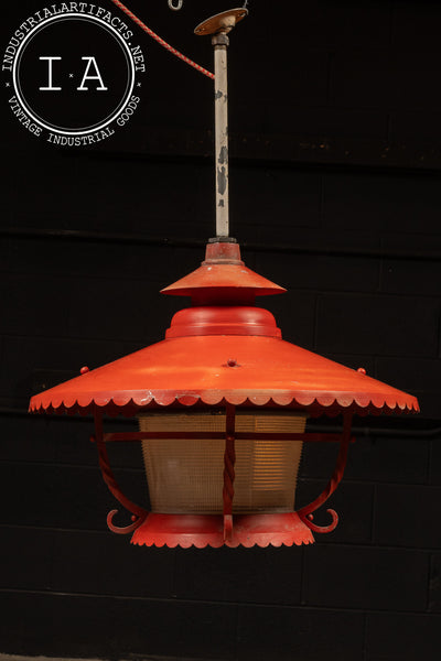 Vintage Cottage Hanging Lamp