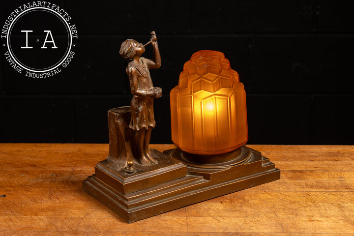 Vintage Frankart Figural Art Deco Lamp – Industrial Artifacts