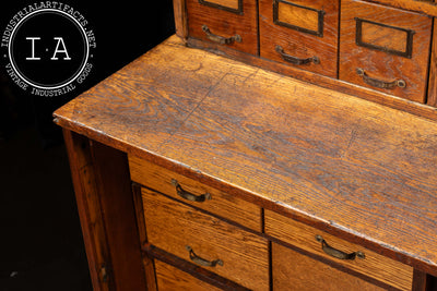 Massive Early 20th Century 266-Drawer Duluth Parts Cabinet