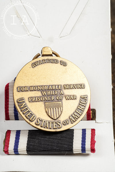 U.S. Prisoner of War Service Medal with Ribbon Bar