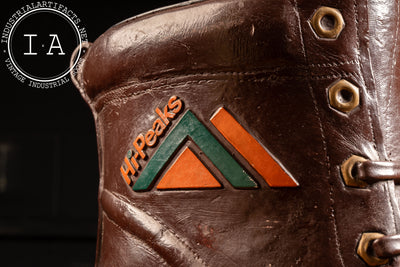 Oversized Chalkware Boot Trade Display for Red Wings "Hi-Peaks"