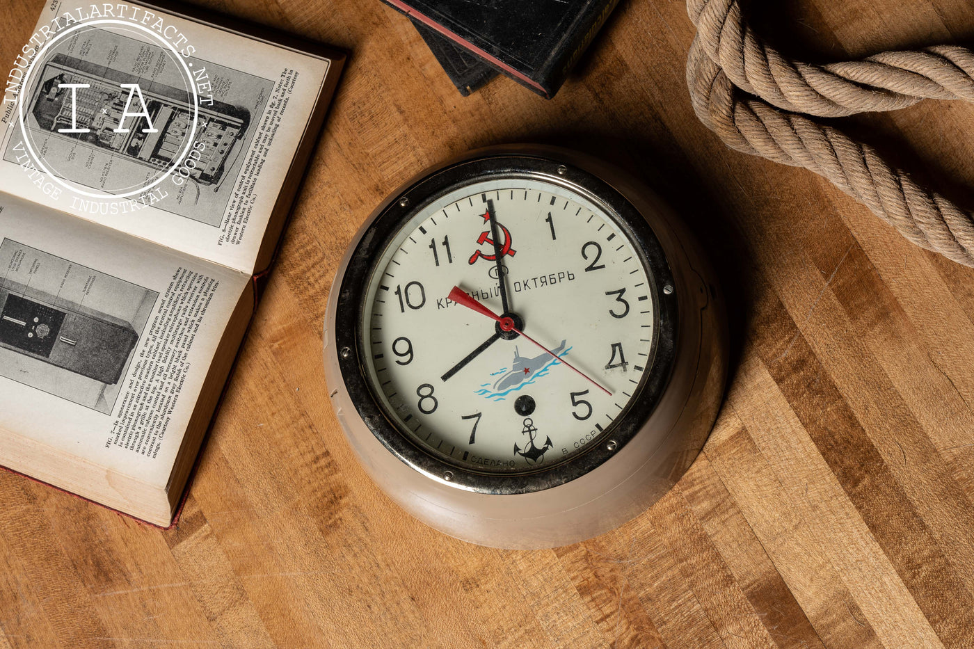 World War 2 Soviet Navy Vostok Submarine Clock