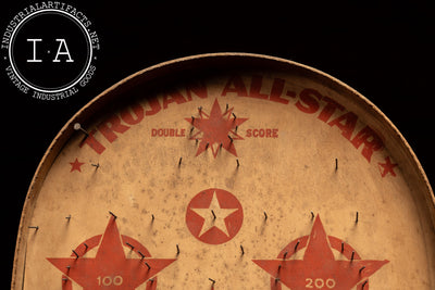 Vintage Trojan All-Star Tabletop Bagatelle Game Board in Original Box