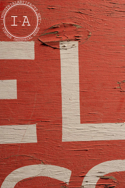 Painted Wood Storefront Sign