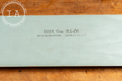 Vintage Essex-Class Aircraft Carrier Identification Model by South Salem Studios