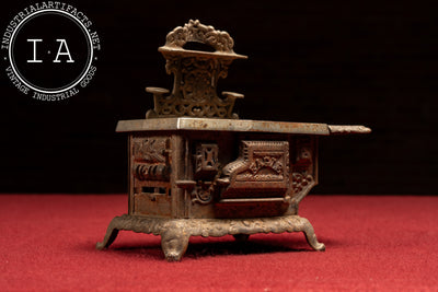 Early 20th Century “Eagle” Cast Iron Toy Stove