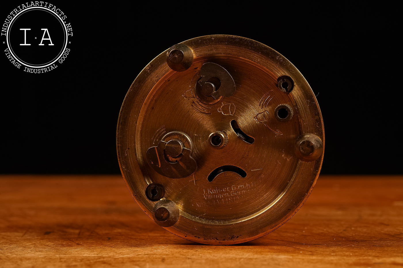 Early 20th Century J. Kaiser G.M.B.H. Bird Cage Clock