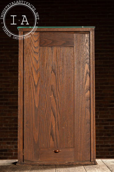 Early 20th Cent. Philadelphia Haberdashery Collar Display Case