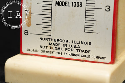 Vintage Model 1308 Recipe Scale By Hanson