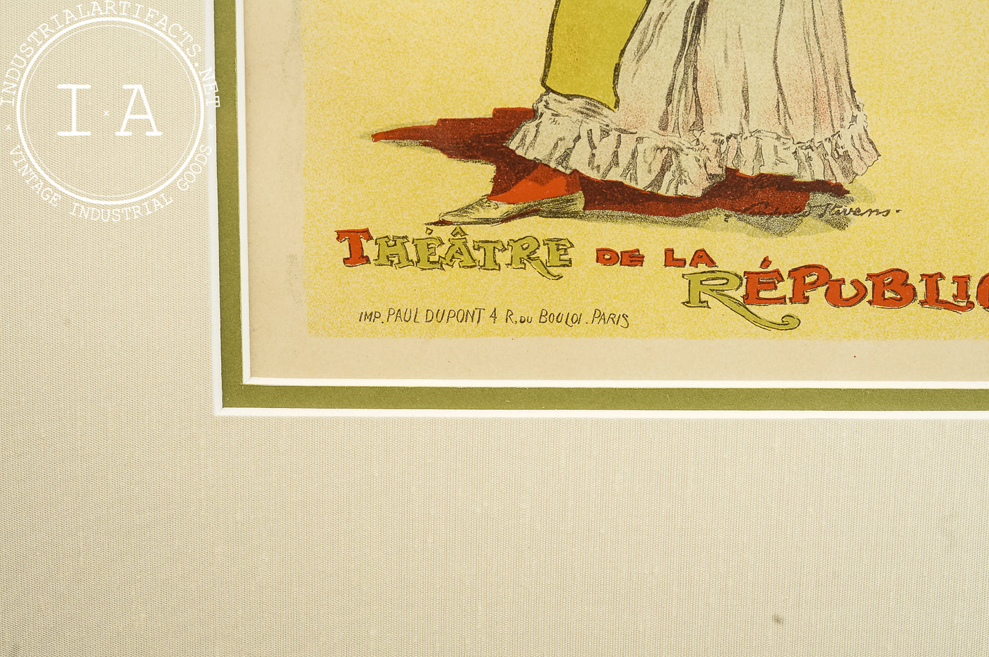 Les Maîtres de l'Affiche #151 - Eugénie Buffet | Late 19th C. Stevens Poster