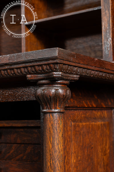 Early 20th Century Walnut Dental Cabinet