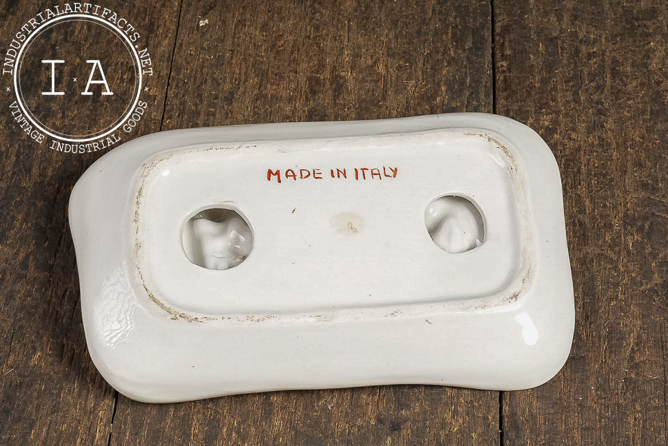 Tuaca Demi Sec Italian Liqueur Ceramic Ashtray
