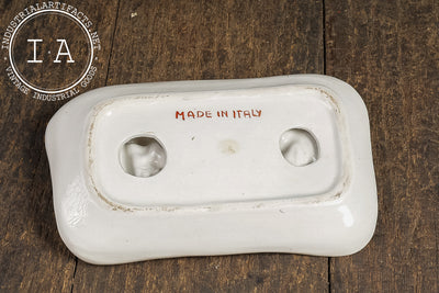 Tuaca Demi Sec Italian Liqueur Ceramic Ashtray