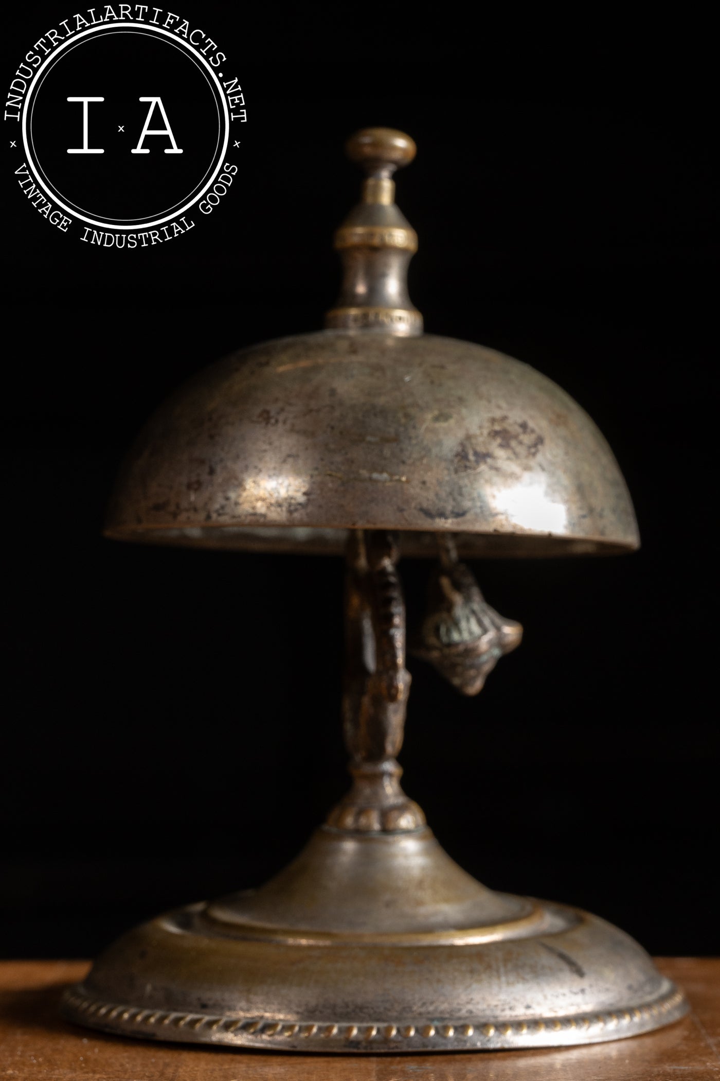 Late 19th Century Ornate Brass Call Bell