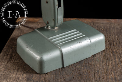 Vintage Floating Fluorescent No. 2324 Desk Lamp by Dazor in Gray