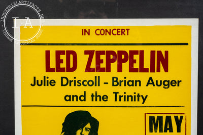 Pair of Framed Led Zeppelin US Tour Posters