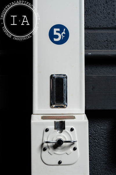 Porcelain Enamel Coin Op Sanitex Dispenser