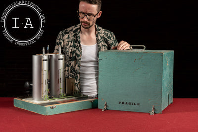 Vintage Salesman’s Sample Industrial Tank Model by J.C. Carlile