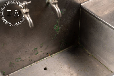 Salesman Sample Stainless Steel Sink