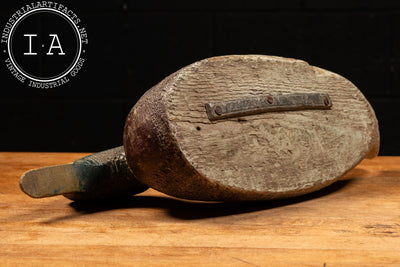 Primitive Wooden Mallard Drake Decoy