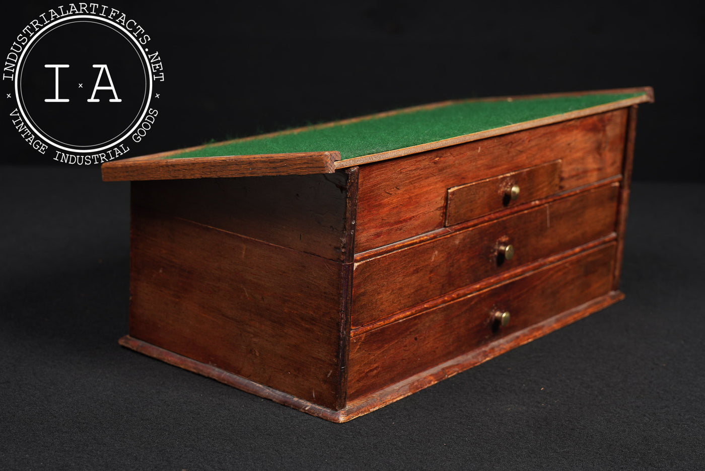 Antique Prym Advertising Countertop POS Cabinet