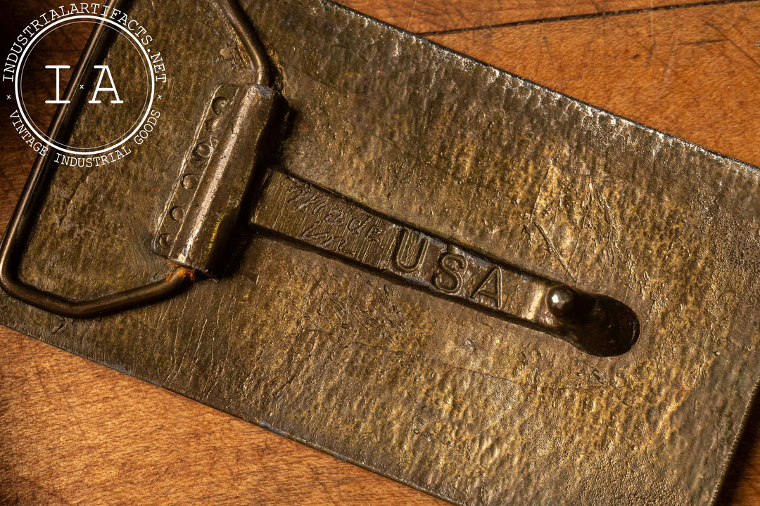 Vintage Winchester Repeating Arms Belt Buckle – Industrial Artifacts