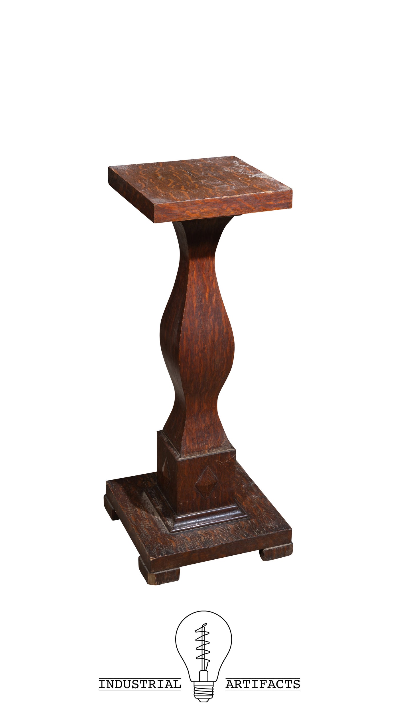 Antique Quarter Sawn Mission Arts And Crafts Stand